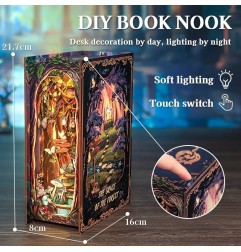 CuteBee - Maquette Book Nook The Grace of Forest 22 x 8 cm