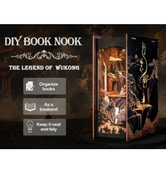 CuteBee - Maquette Book Nook The Legend of Wukong 22 x 8 cm