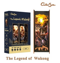 CuteBee - Maquette Book Nook The Legend of Wukong 22 x 8 cm