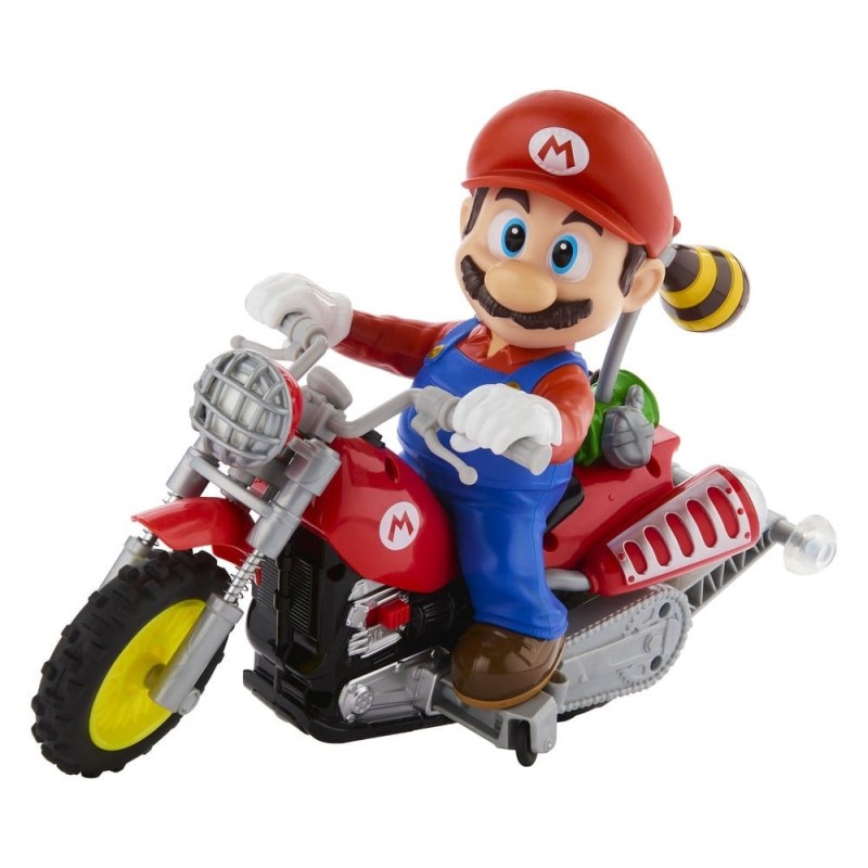 Super Mario Galaxy, le film - véhicule radiocommandé Hot Wheels Mario Wheelie Motocross