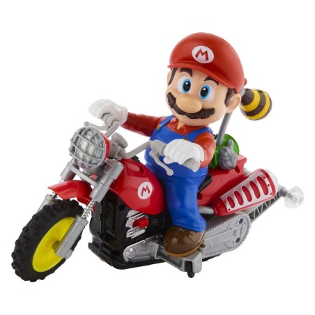 Super Mario Galaxy, le film - véhicule radiocommandé Hot Wheels Mario Wheelie Motocross