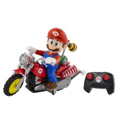 Super Mario Galaxy, le film - véhicule radiocommandé Hot Wheels Mario Wheelie Motocross