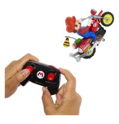 Super Mario Galaxy, le film - véhicule radiocommandé Hot Wheels Mario Wheelie Motocross