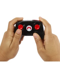 Super Mario Galaxy, le film - véhicule radiocommandé Hot Wheels Mario Wheelie Motocross