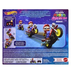 Super Mario Galaxy, le film - véhicule radiocommandé Hot Wheels Mario Wheelie Motocross
