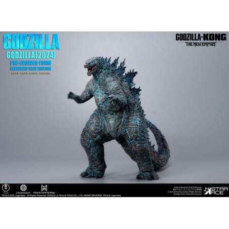 Godzilla - Vs. Kong: The New Empire Soft Vinyl Statue (2024) Evolved Blue Edition 28 cm