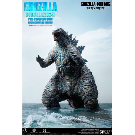 Godzilla - Vs. Kong: The New Empire Soft Vinyl Statue (2024) Evolved Blue Edition 28 cm