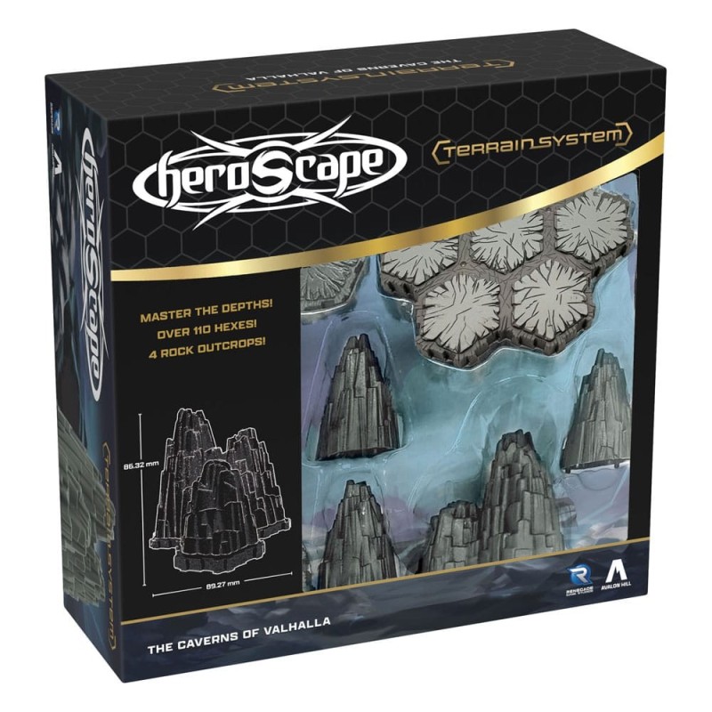 Heroscape - Expansion Heroscape du terrain The Caverns of Valhalla en version anglaise