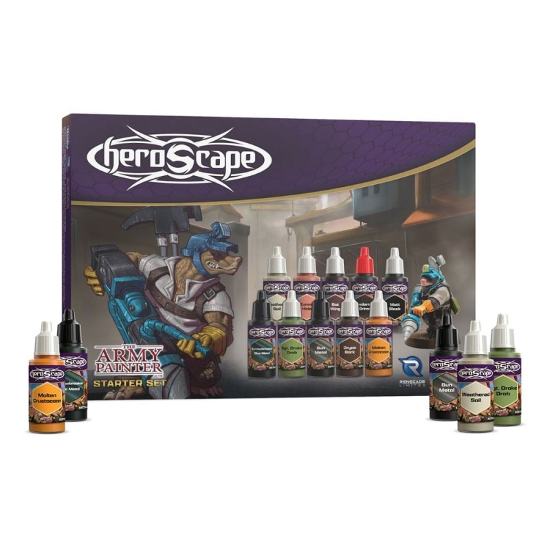 Heroscape - Starter Set malette peintures Heroscape pour miniatures Army Painter