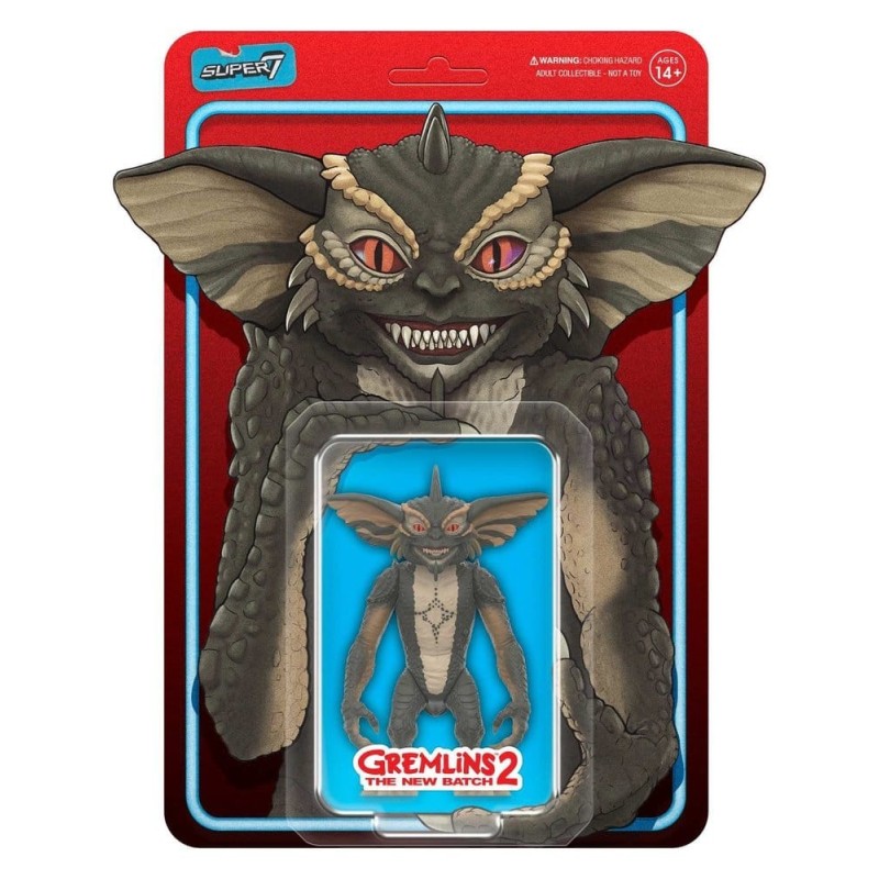 Gremlins - Figurine ReAction Gremlins Mohawk (Character Card) 23 cm