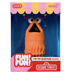 1, Rue Sésame - Figurine 1, Rue Sésame Fun! Fun! Yip Yip Martian (Orange) 18 cm