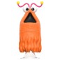 1, Rue Sésame - Figurine 1, Rue Sésame Fun! Fun! Yip Yip Martian (Orange) 18 cm