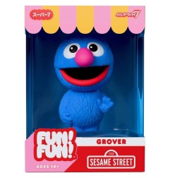 Sesame Street - Fun! Fun! Soft Vinyl Figur Wave 01 - Grover 18 cm