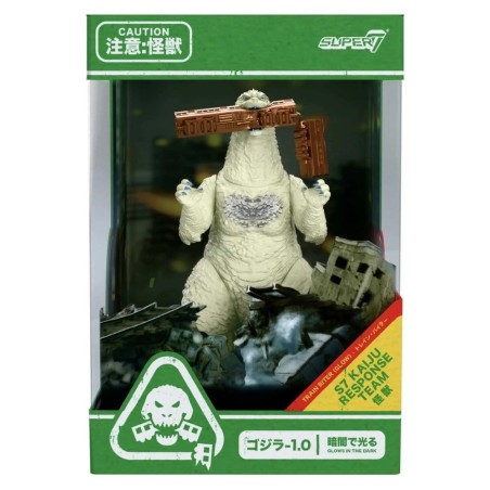Godzilla - Toho ReAction Action Figure Minus One (Train Biter - Glow) 15 cm