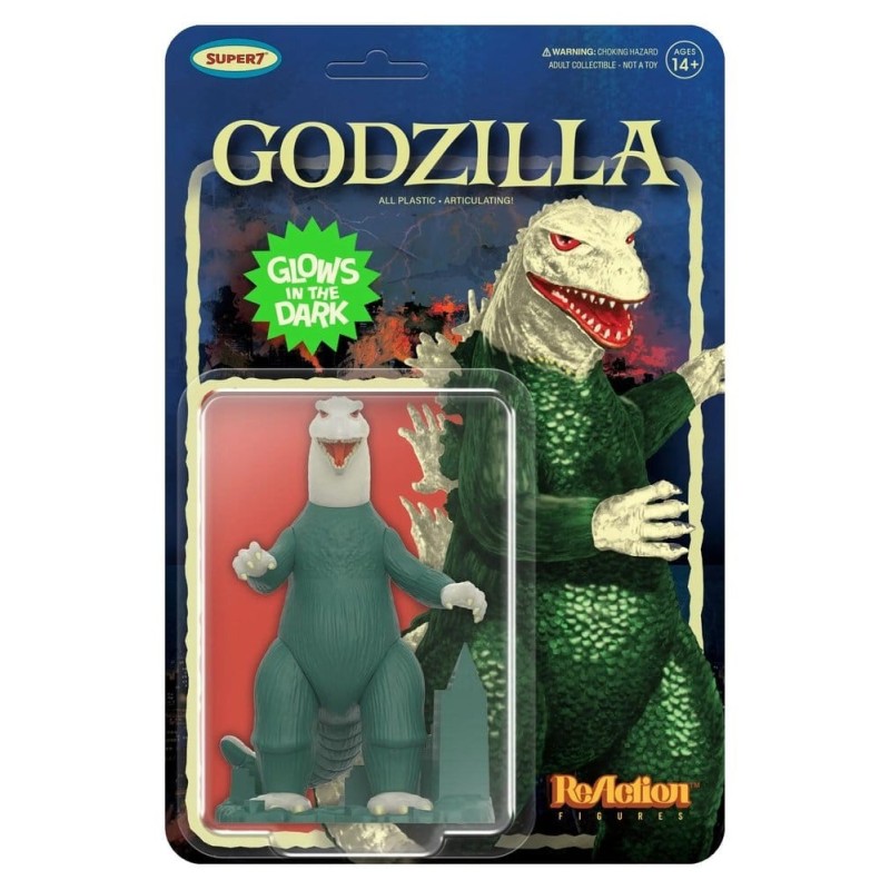 Godzilla - Figurine ReAction Toho Godzilla Model Kit (Glow) 10 cm