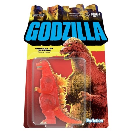 Godzilla - Toho ReAction Action Figure  - 1989 (Blazing) 10 cm