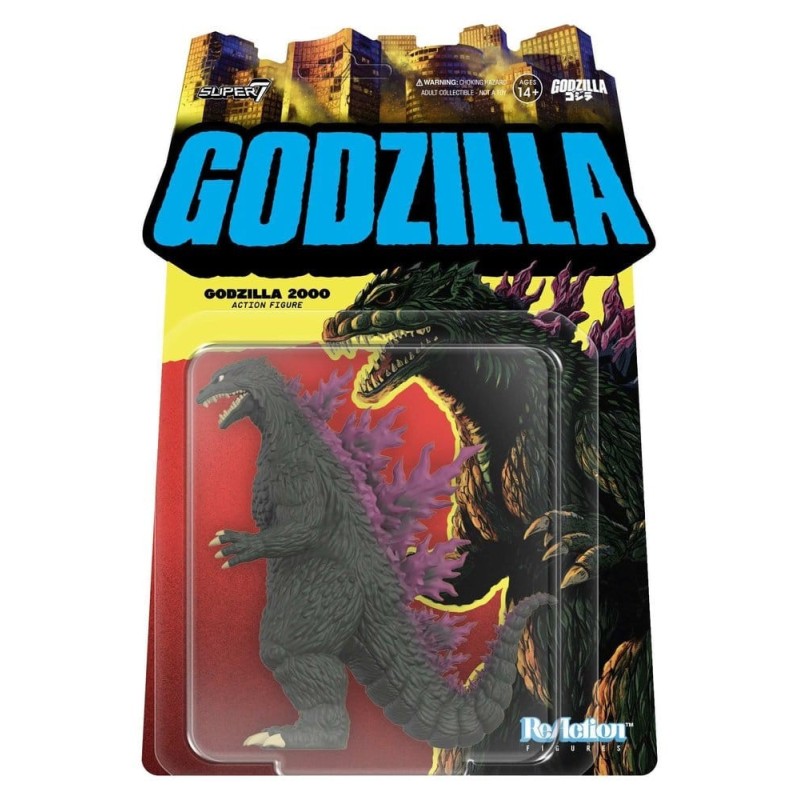 Godzilla - Figurine ReAction Toho Godzilla 2000 10 cm
