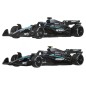 Hot Wheels - Pack de 2 véhicules Formule 1 Hot Wheels Premium Die-Cast 1:64 Team Mercedes-AMG PETRONAS