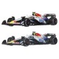 Hot Wheels - Pack de 2 véhicules Formule 1 Hot Wheels Premium Die-Cast 1:64 Team Visa Cash App Racing Bulls