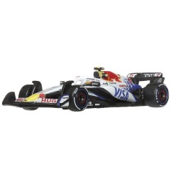 Hot Wheels - Pack de 2 véhicules Formule 1 Hot Wheels Premium Die-Cast 1:64 Team Visa Cash App Racing Bulls