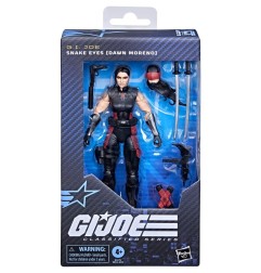 G.I. Joe Classified Series - Figurine Snake Eyes (Dawn Moreno) 15 cm