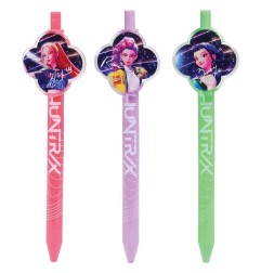 KPop Demon Hunters - Pack 3 stylos KPop Demon Hunters