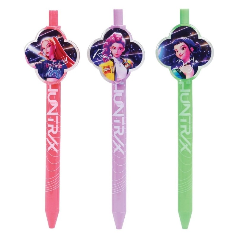 KPop Demon Hunters - Pack 3 stylos KPop Demon Hunters KPop Demon Hunters - Pack 3 stylos KPop Demon Hunters