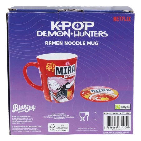 KPop Demon Hunters - Mug avec couvercle Kpop Demon Hunters Huntr/x Ramen