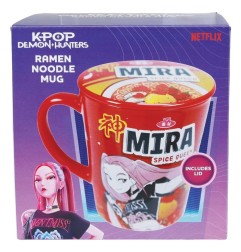 KPop Demon Hunters - Mug avec couvercle Kpop Demon Hunters Huntr/x Ramen