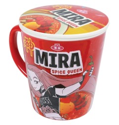 KPop Demon Hunters - Mug avec couvercle Kpop Demon Hunters Huntr/x Ramen