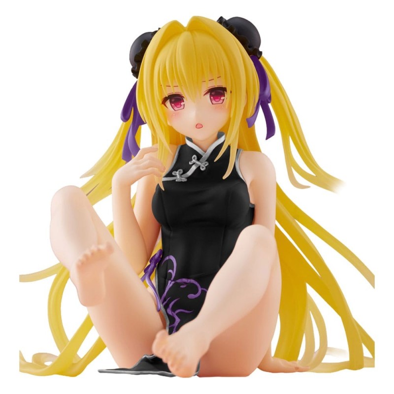 To Love-Ru Darkness - Statuette Desktop Cute Figure Golden Darkness (China Dress Ver.) Renewal 13 cm