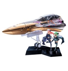 Macross Frontier - Maquette PLAMAX MF-98: minimum factory Fighter Nose Collection YF-29 GALAXY SET 34 cm