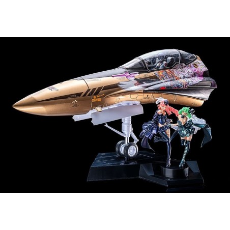 Macross Frontier - Maquette PLAMAX MF-98: minimum factory Fighter Nose Collection YF-29 GALAXY SET 34 cm