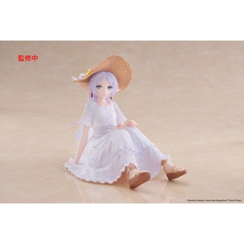 Frieren: Beyond Journey's End - Statuette Desktop Cute Figure Frieren Summer Dress Ver. 13 cm