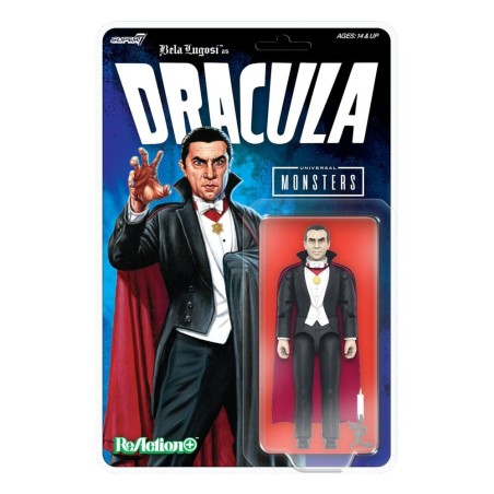Universal Monsters - Figurine ReAction+ Dracula 10 cm