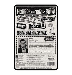 Universal Monsters - ReAction+ Action Figure Wave 1 Dracula 10 cm