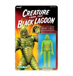 Universal Monsters - Figurine ReAction+ Creature from the Black Lagoon 10 cm