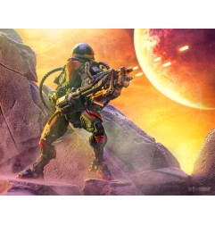 Cosmic Legions - Figurine T.U.5.C.C. Heavy Gunner