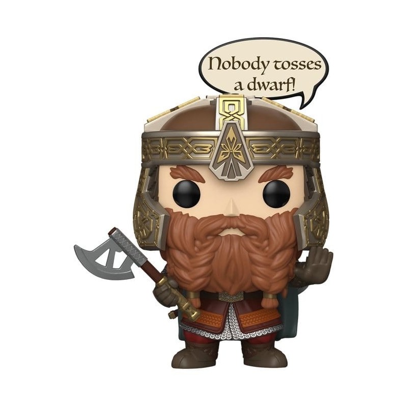 Le Seigneur des Anneaux - Figurine POP! Gimli 9 cm