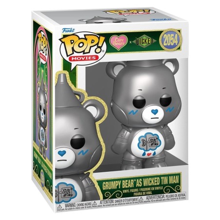 Care Bears - Wicked x POP! Vinyl Figure Grumpy Bear as Wicked Tin Man 9 cm