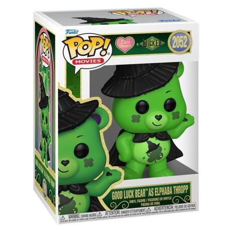 Care Bears - Wicked x POP! Vinyl Figure Good Luck Bear as Elphaba 9 cm