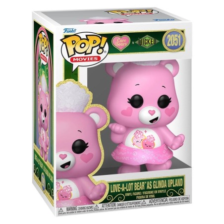 Care Bears - Wicked x POP! Vinyl Figure Love-A-Lot Bear as Glinda Upland 9 cm