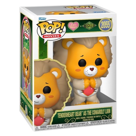 Care Bears - Wicked x POP! Vinyl Figure Tenderheart Bear as the Cowardly Lion 9 cm
