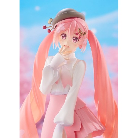 Character Vocal Series - 01: Hatsune Miku Pop Up Parade PVC Statue Sakura Miku: Hanami Outfit Ver. 23 cm