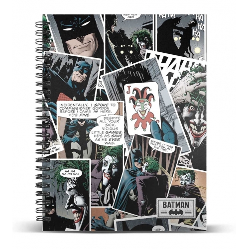 DC Comics - Carnet de notes A4 Joker Comic
