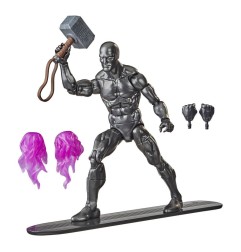 Marvel Legends Series - Figurine 2021 Silver Surfer avec Mjolnir 15 cm