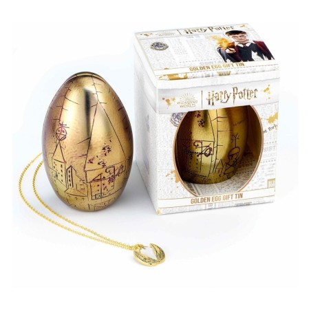 Harry Potter - Coffret cadeau Pendentif et collier Œuf d'or