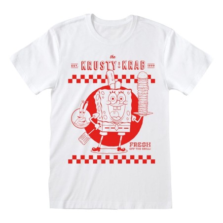 Bob l' éponge - T-Shirt Krusty Krab White