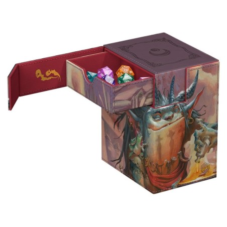 Magic the Gathering - Ultimate Guard Flip'n'Tray 133+ Xenoskin Magic: The Gathering "Lorwyn Eclipsed" - Grub, Storied Matriarch