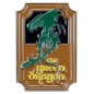 Le Seigneur des Anneaux - Aimant The Green Dragon (Enamel) 7 cm